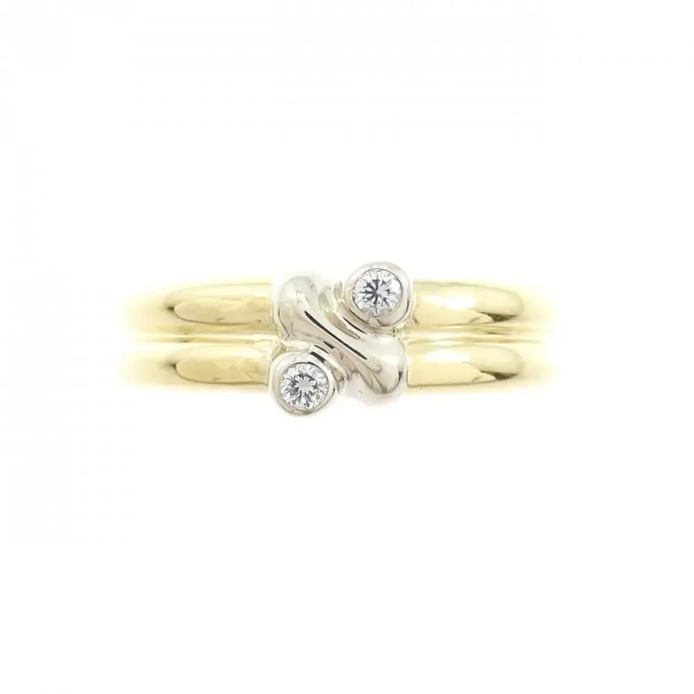 TIFFANY Gold Diamond Ring
